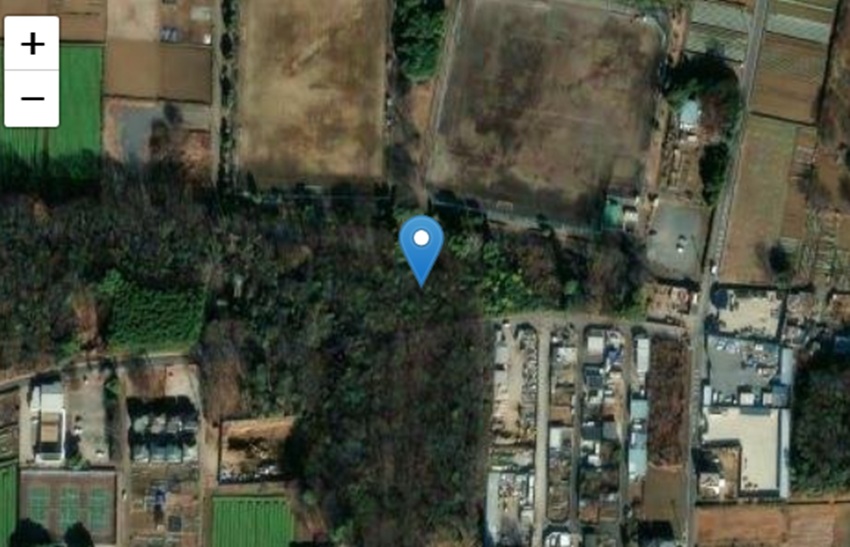 埼玉県所沢市の地図
