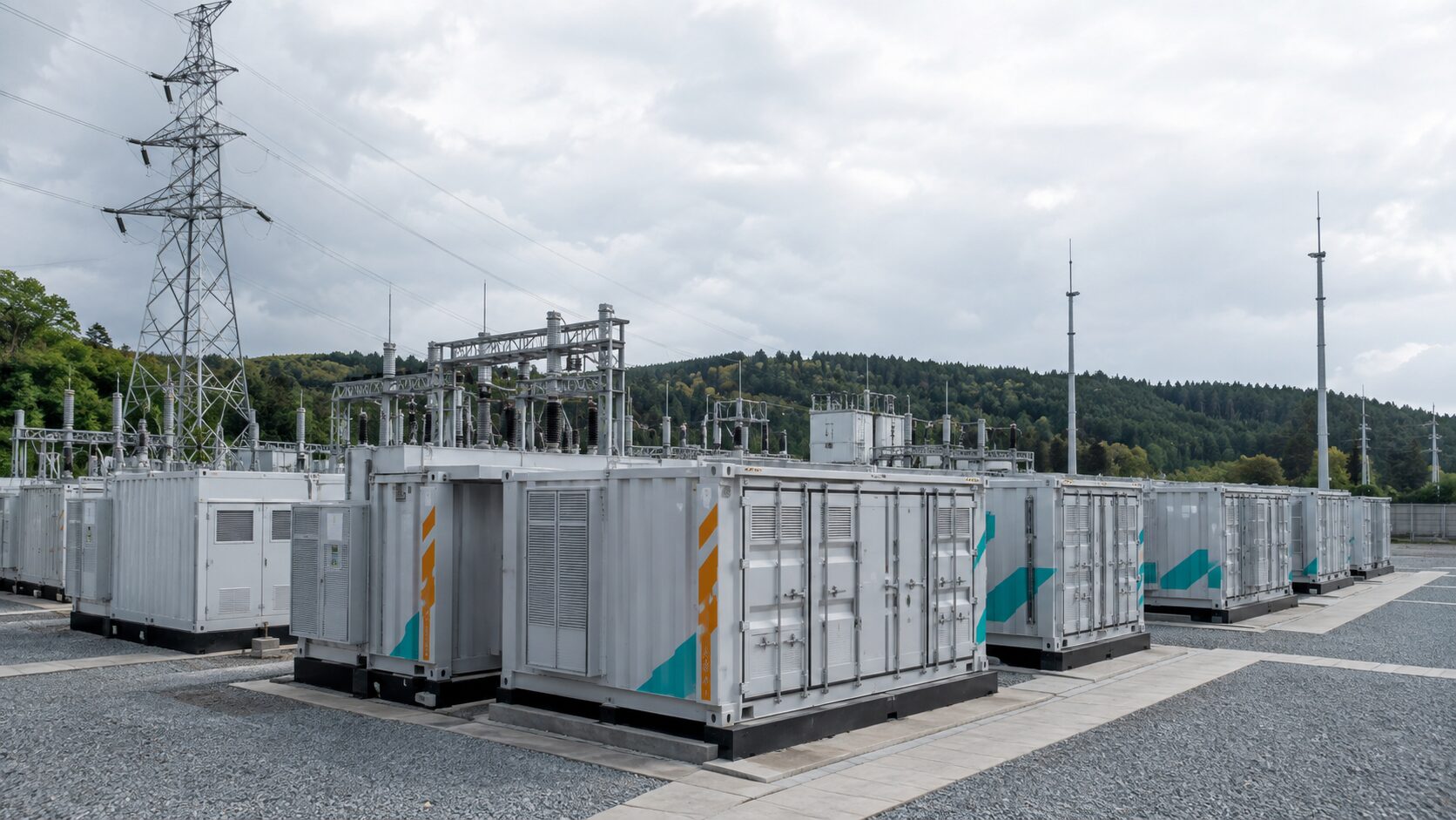 系統用蓄電池の運用施設イメージ