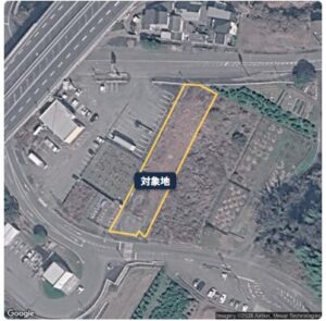 熊本県1,396 m²の地図